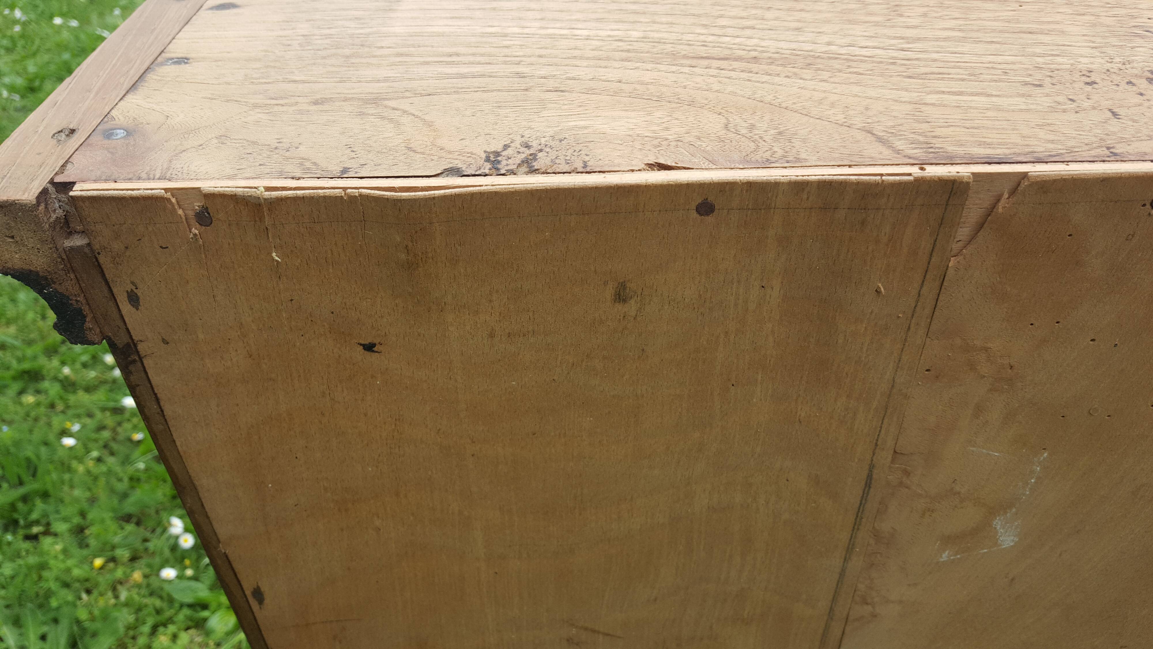 Natural wood showcase