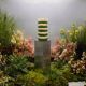Grand Vase Rayures Vert