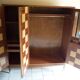 Lasted wooden wardrobe from the 70s