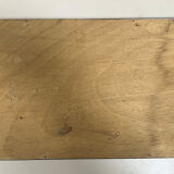 Art deco period serving tray with decoration fixed under glass