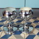 Pair of Lambert Rohrer eye-ball wall lamps
