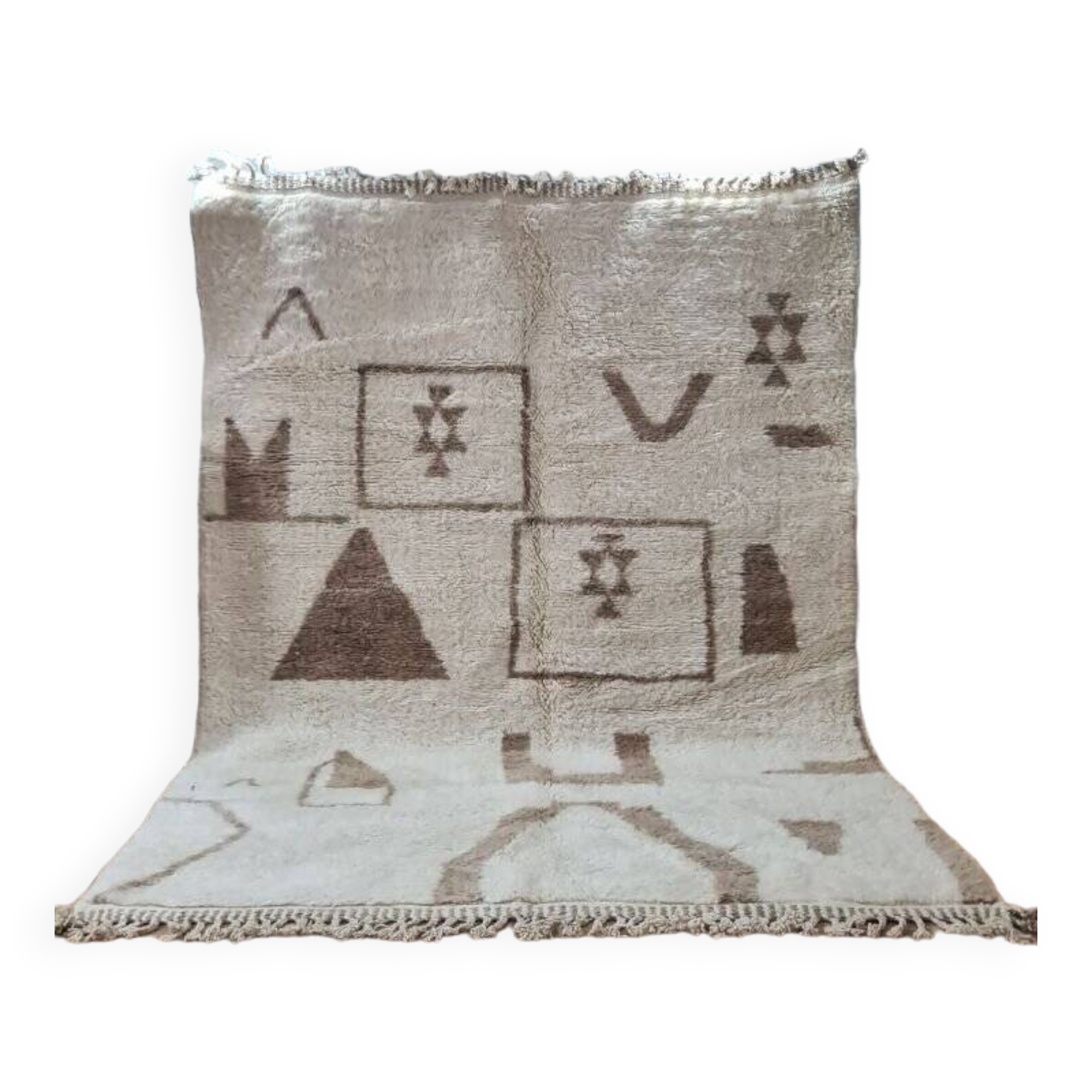 Handmade Beni Ouarain rug 300x200 cm