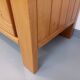 Armoire dressing vintage Maison Regain en orme des années 70 80