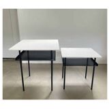 Set of mid-century modernist side tables, Wim Rietveld for Auping, 1950s