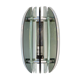 Vintage glass wall lamp from Veca Italy