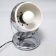 Pair of chrome ball lamps from the 1960s.