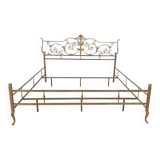 Louis XV brass bed