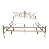 Louis XV brass bed