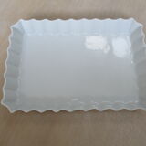 White porcelain dish, rectangular