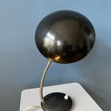 Black metal desk lamp