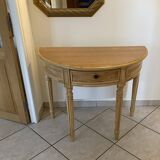 Console entree demi-lune