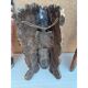 3 ethnic tribal wooden masks 19th century
