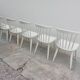 Série de 6 chaises de bistrot vintage