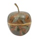 Brass box apple shape