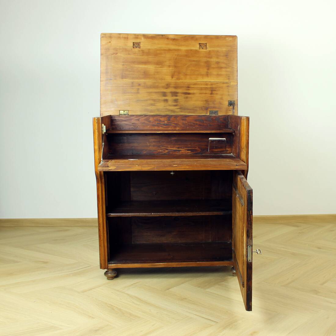 Unique Art Deco Home Office Bureau, Czechoslovakia 1920s
