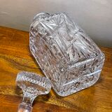 Carbed glass decanter