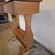 Nightstand or reading table in walnut from the Louis Philippe period, 19th century.