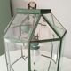 Vintage geometric pendant lamp 50s