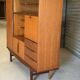 Very beautiful Scandinavian highboard in teak from the 1960s.