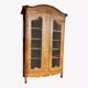 Display cabinet, cherry wood bookcase