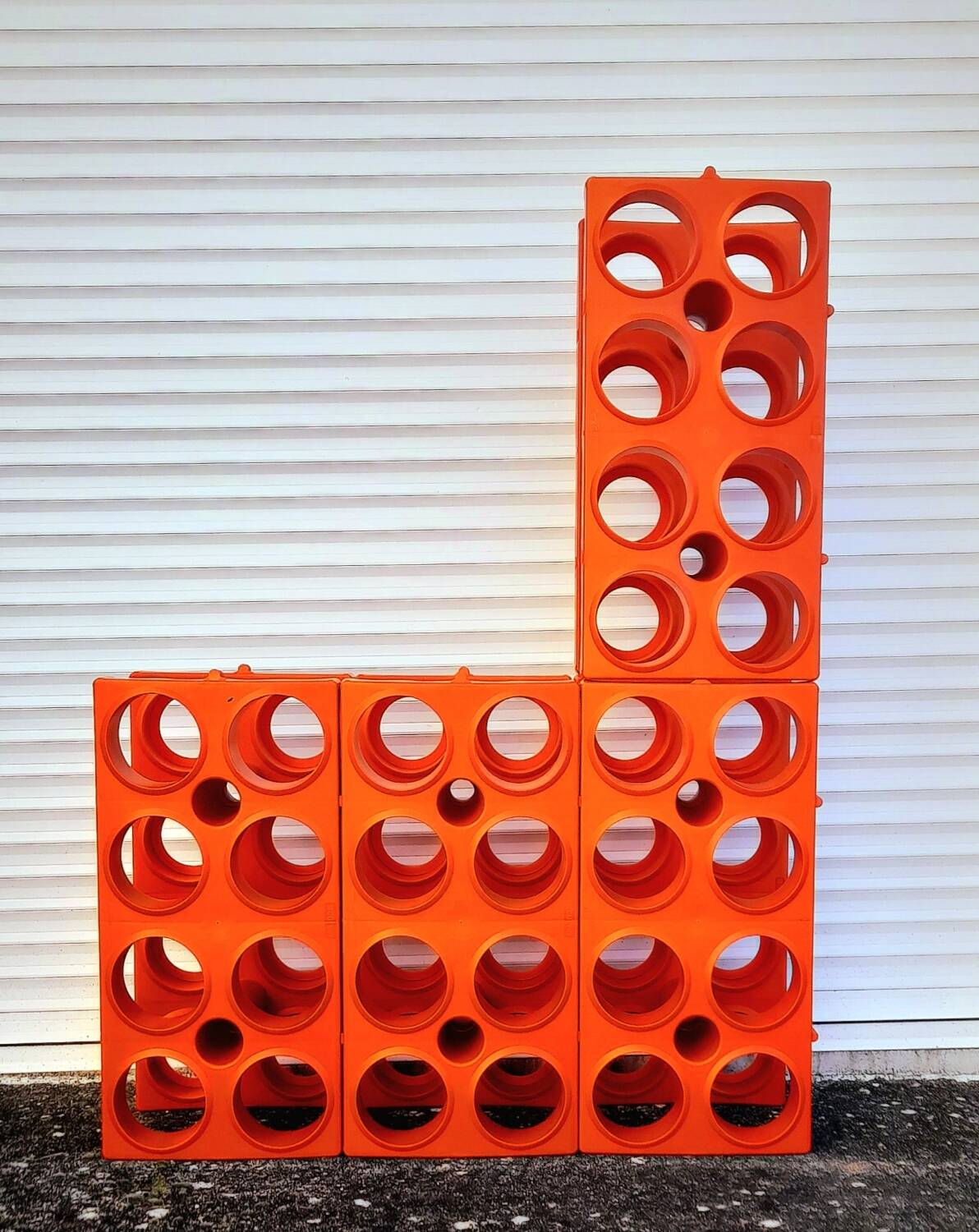 Bottle rack Curver space age 70s