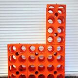 Bottle rack Curver space age 70s