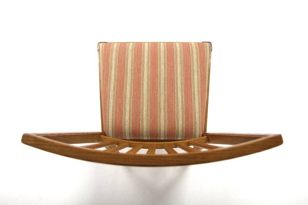 Set of 4 Scandinavian oak chairs, Sweden, 1960