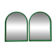 Pair of Italian plastic mirrors Gedy 1970