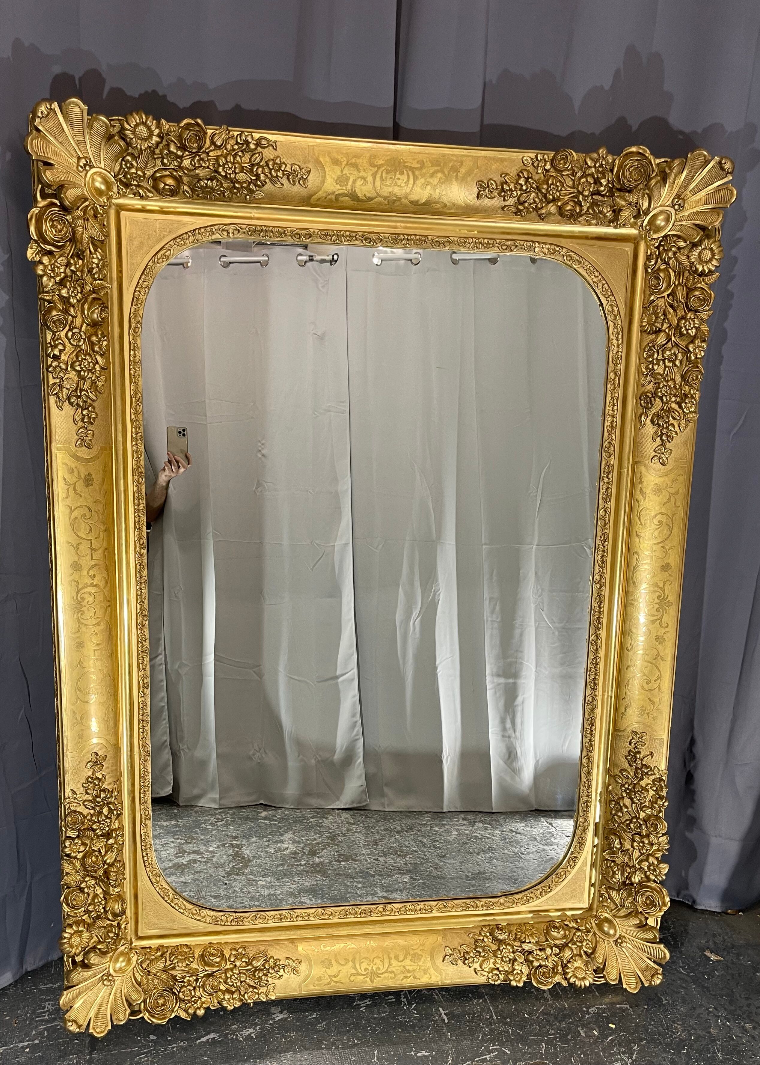 Mirror Charles X about 1825 180x134cm