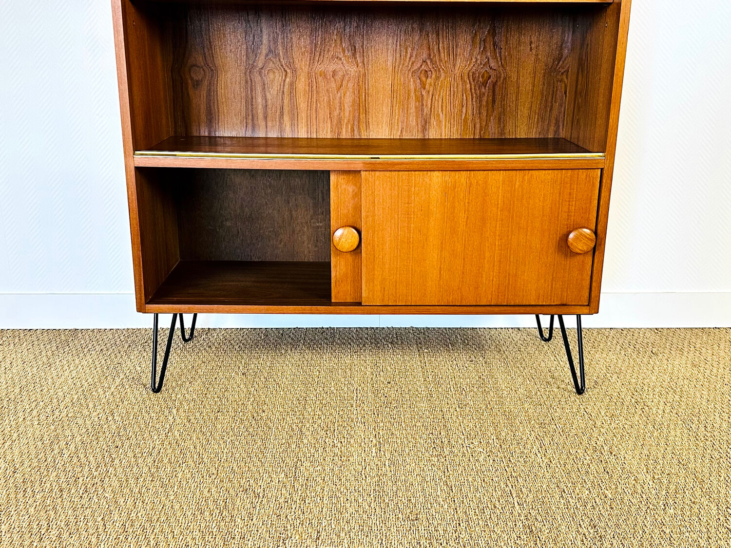 Scandinavian teak library 1960