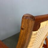 Peter Hvidt& Orla Mølgaard-Nielsen FD146 Cane Back Easy Chair, Denmark
