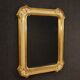 Miroir laqué, doré et peint italien - 93x73cm