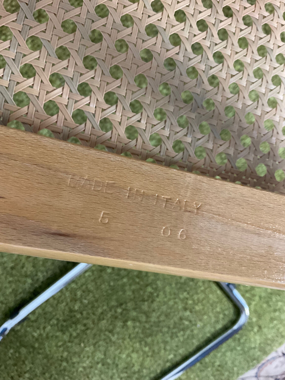 Pair of chairs Marcel Breuer Cesca B32