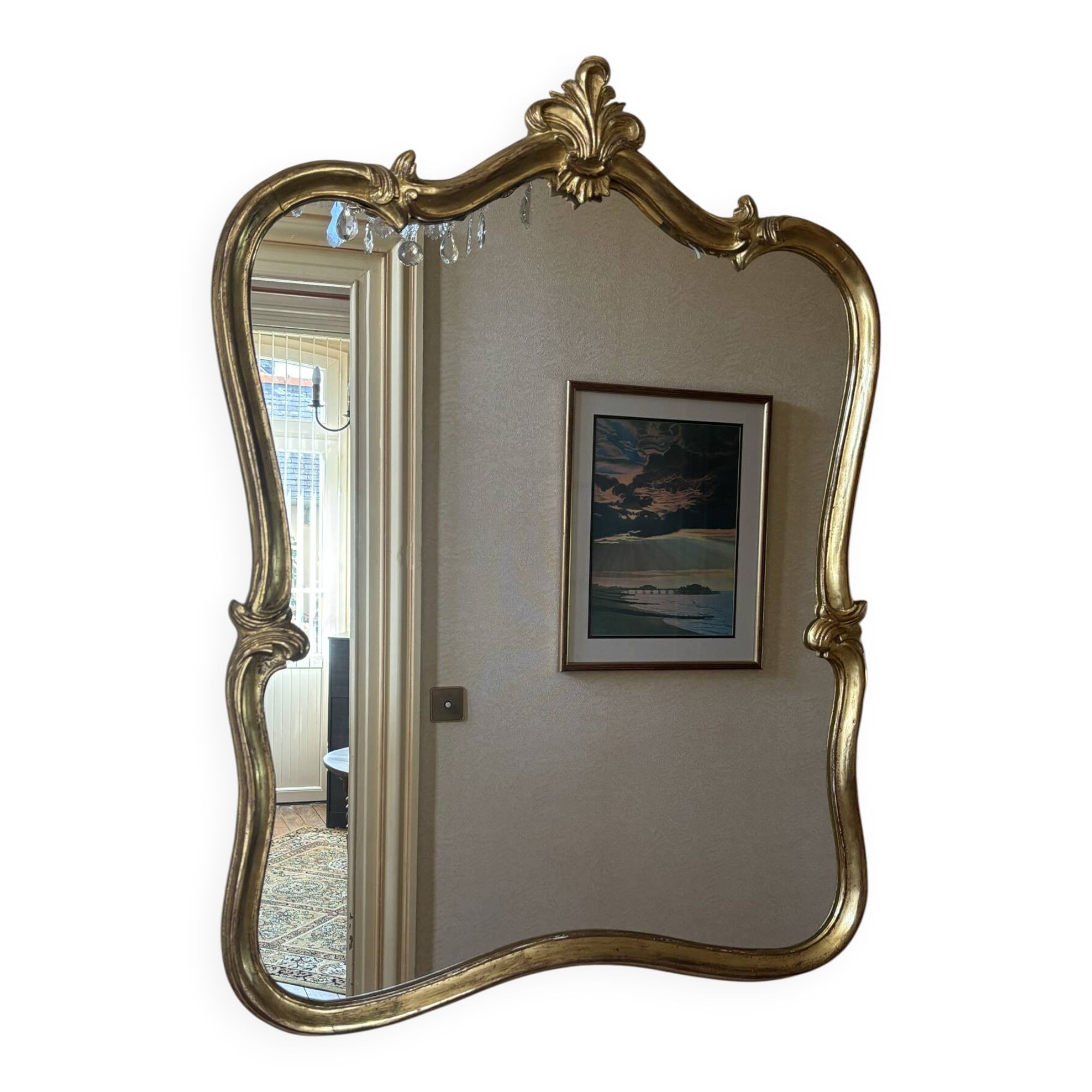 Miroir style Louis XV