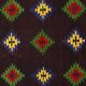 Turkish Kilim Yuruk Vintage 173x342 cm Geometric Red Green Yellow
