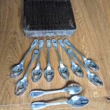 Box of 10 Ercuis spoons, Maintenon model