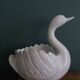 Cache pot jardinière cygne 34 cm