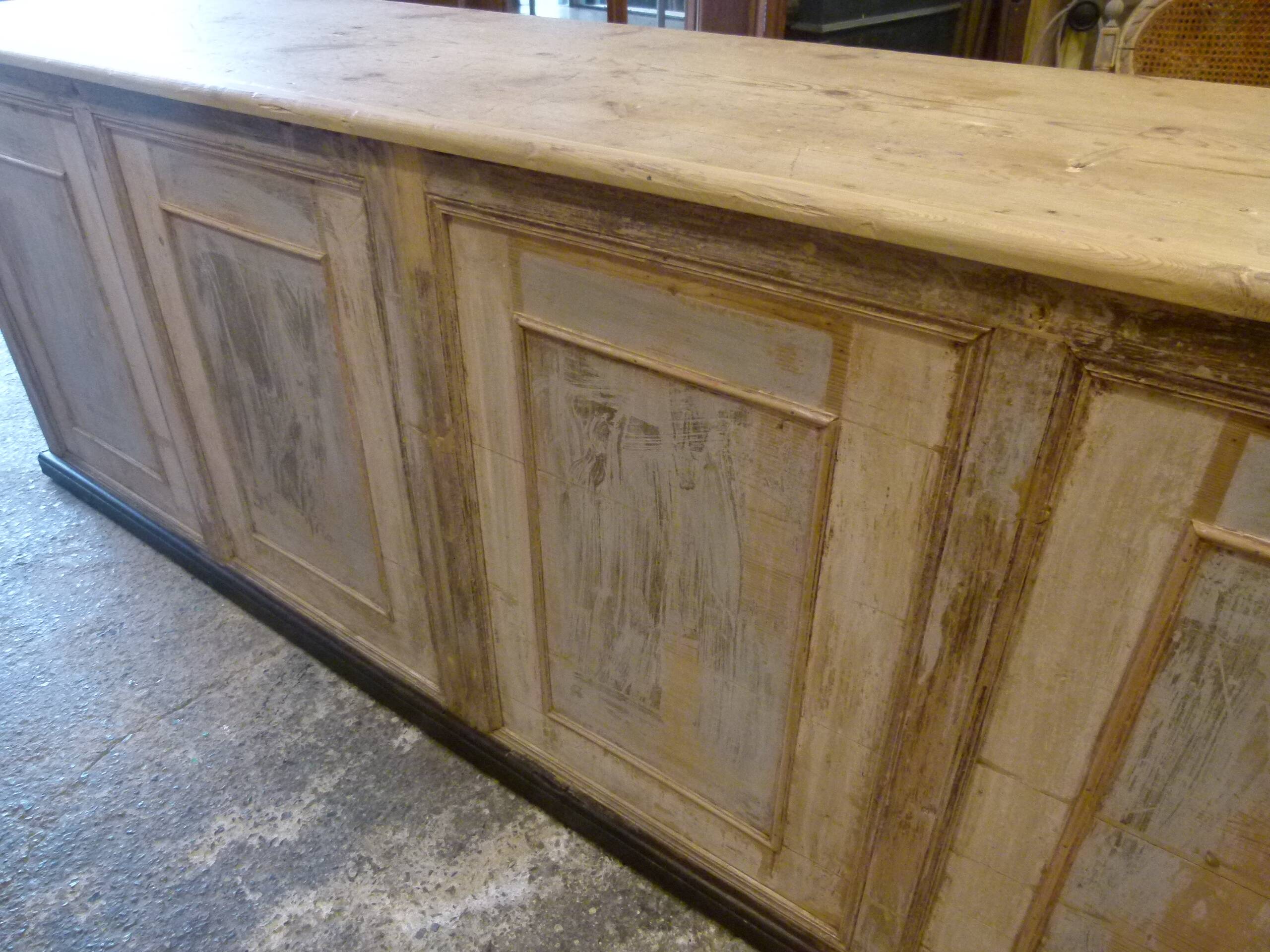 Solid wood countertop