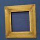 Montparnasse frame gilded carved wood foliage 22 cm x 21 cm