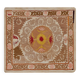 Vintage Turkish hand-knotted rug 114x122 cm