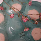 Duo of oyster plates Signed Marcel Guillot France