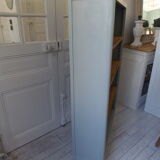 Library year 50 green of gray, 3 modular shelves wood