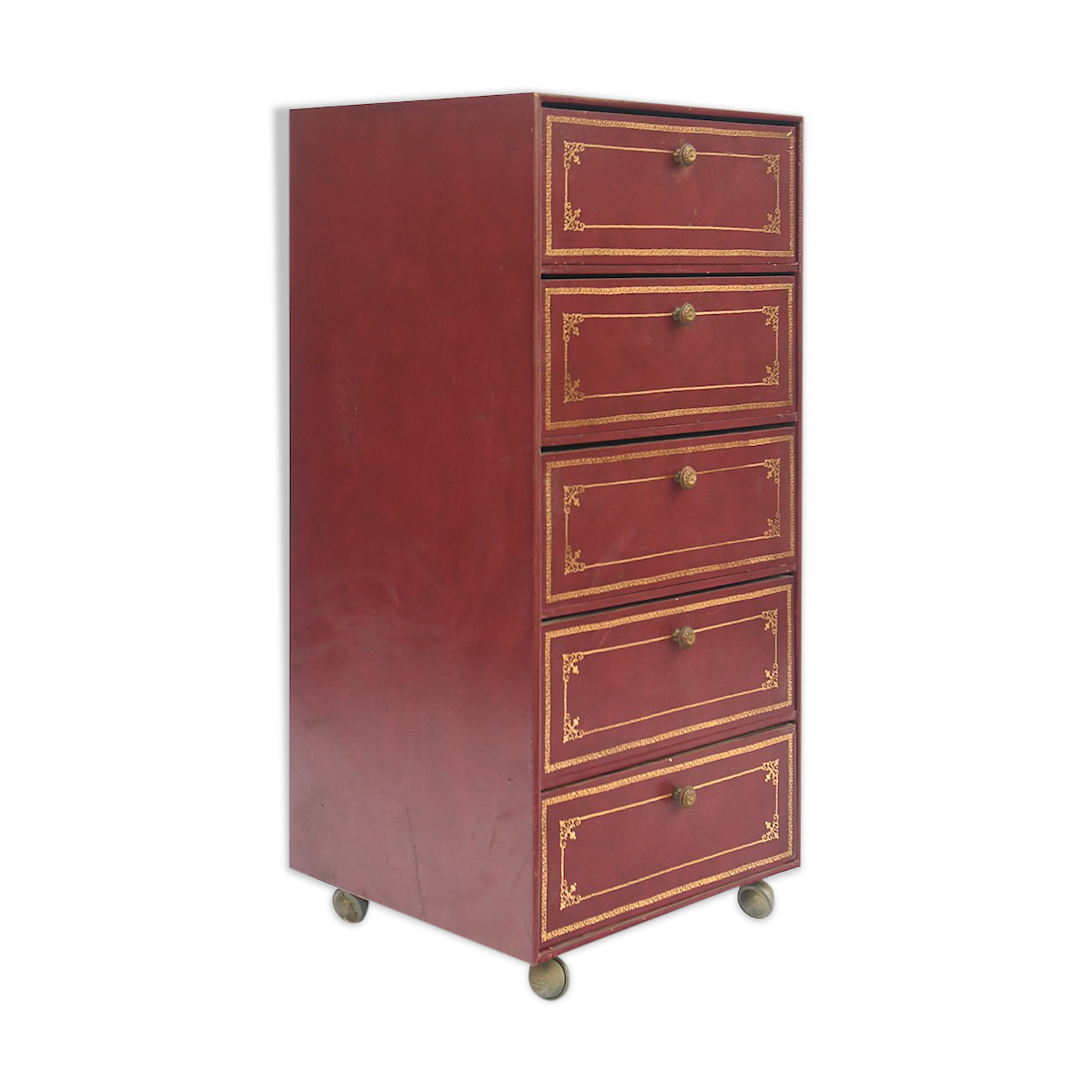 Five-drawer cardboard maker