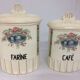complete series Art Deco spice pots