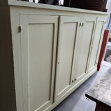 4-door school storage buffet