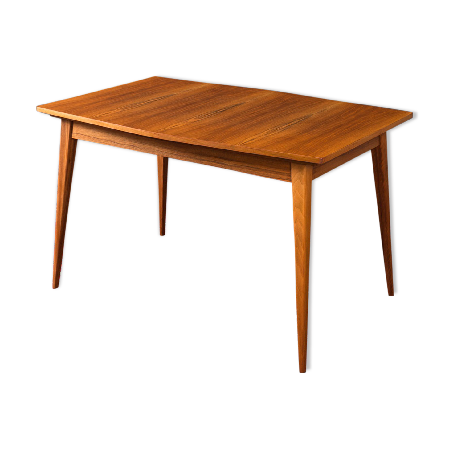 Walnut dining table from the 1950s