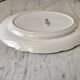 oval dish Digoin Sarreguemines small flowers 50s