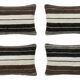 Set of 4 vintage kilim cushion covers 41x61 cm