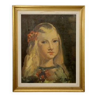 Oil portrait