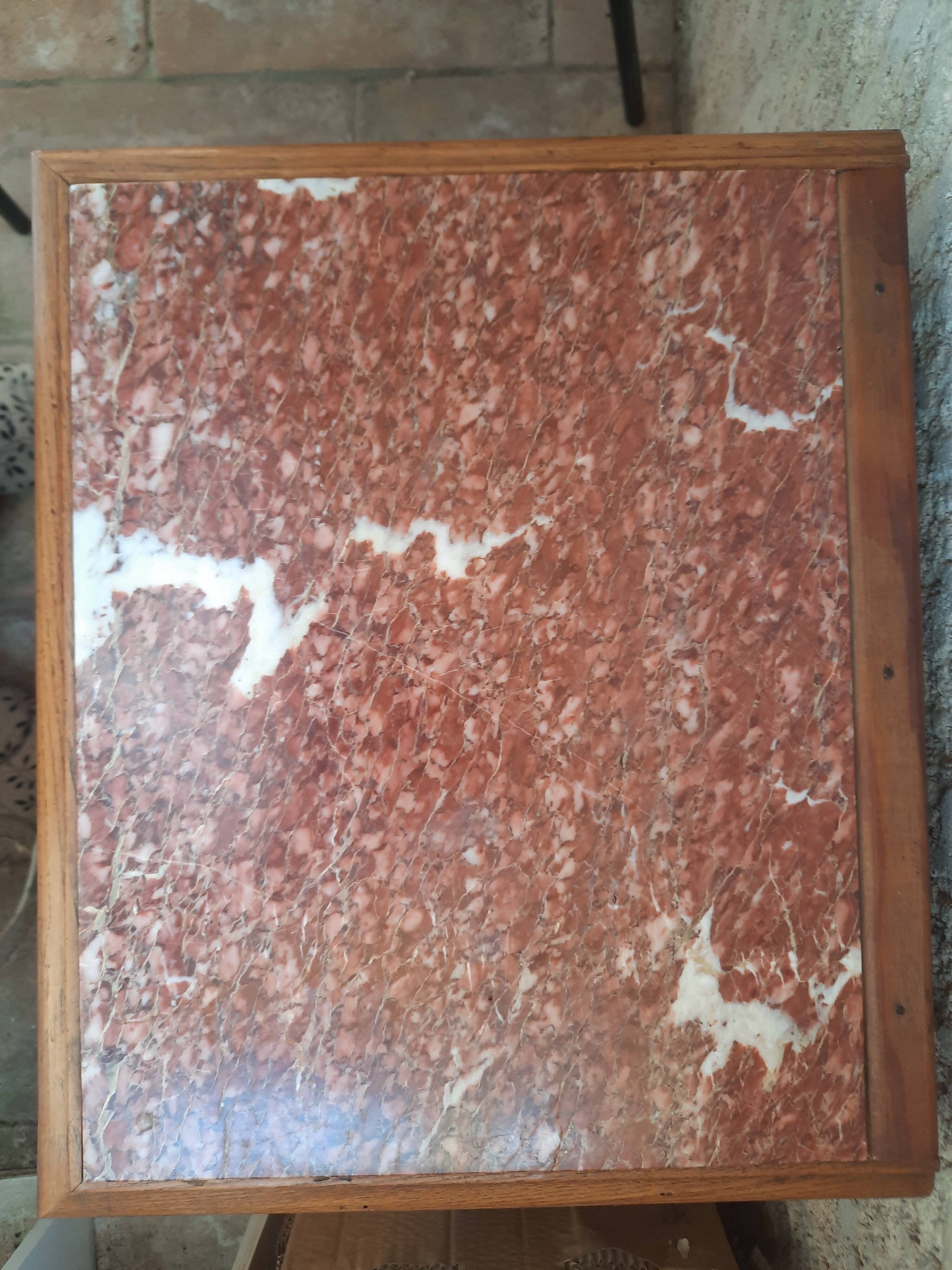 Art Nouveau period bedside table